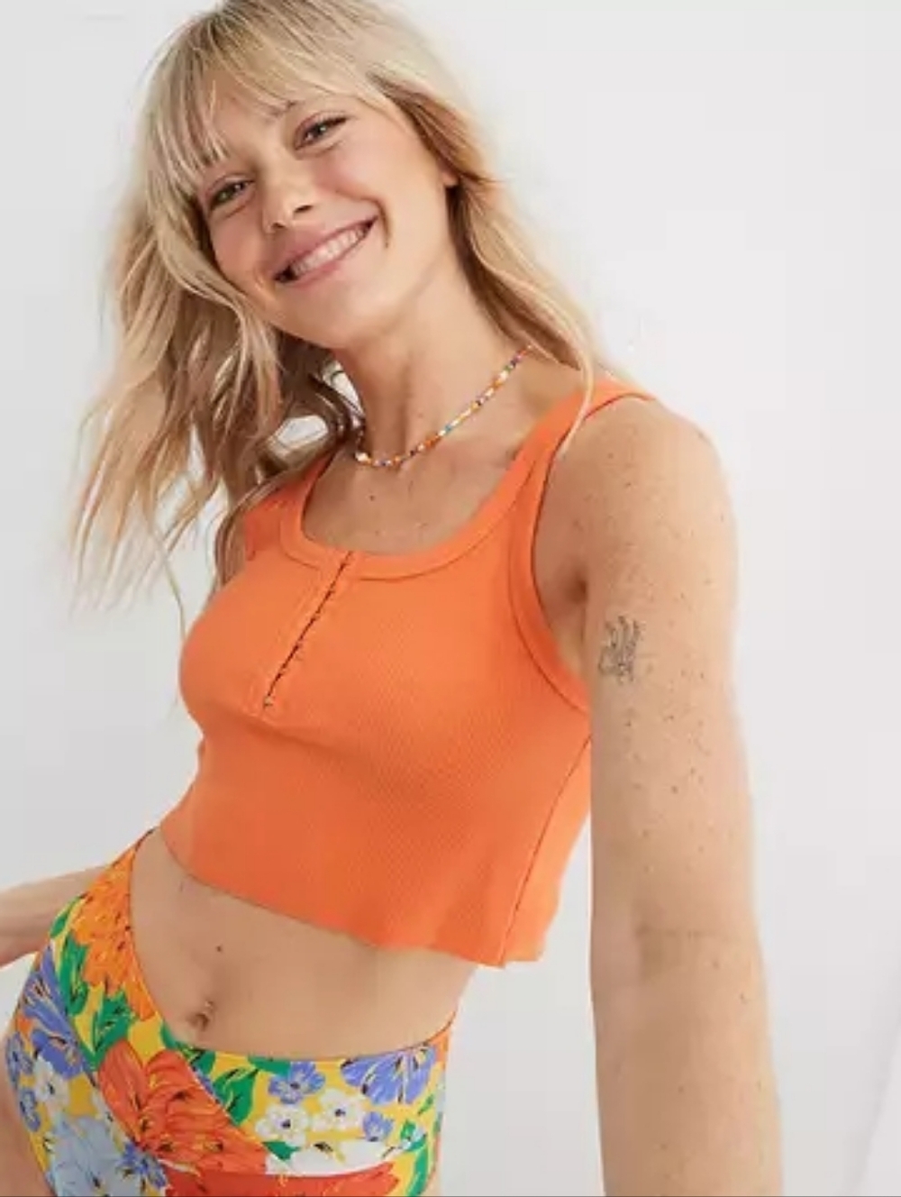 2! Aerie Hook & Eye Cropped Tanks